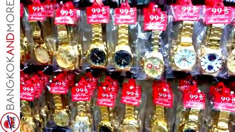 fake watches bangkok price